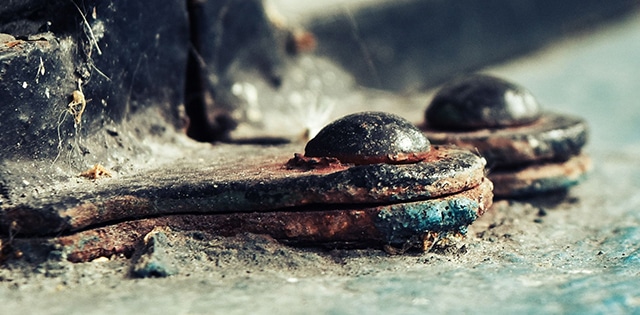 corrosive metal failure of bolts
