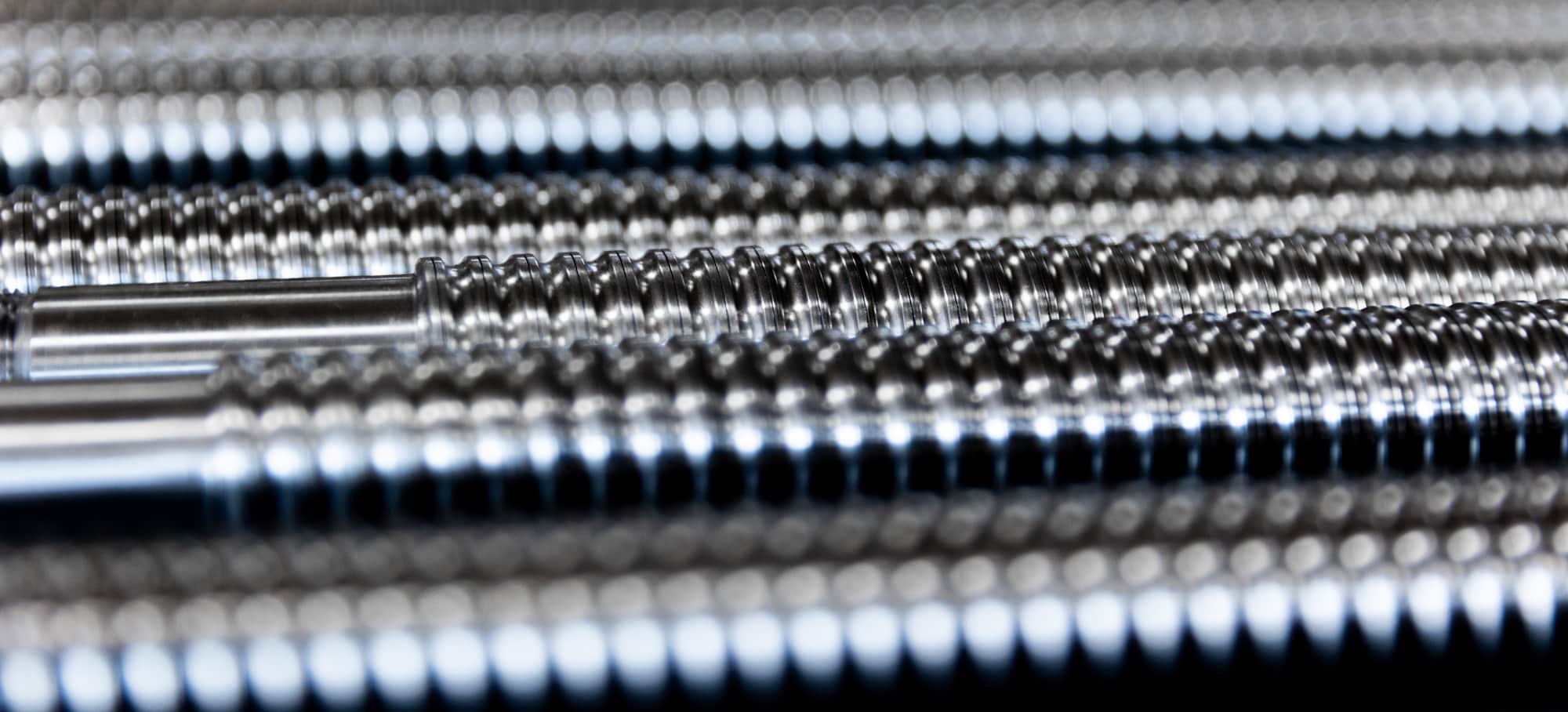 metal components prepped for nickel chrome plating