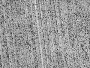 nickel teflon® on surface at x500