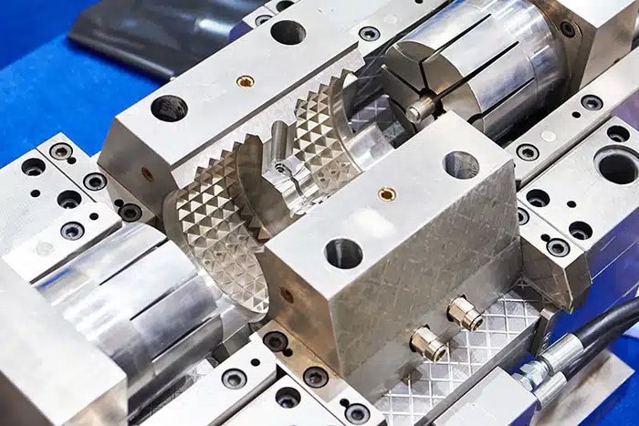 thin dense chrome coatings on metal molds for casting component shape preservation