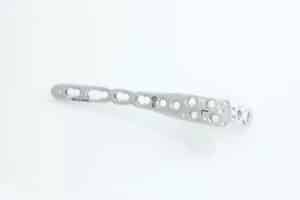 platinum metal finish for medical implant