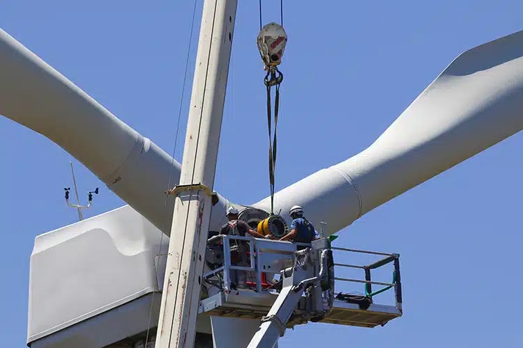 reducing energy consumption in wind turbines with thin dense chrome