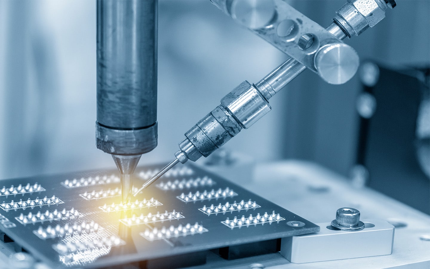 a component where molybdenum disulfide may be used to provide hardness for wear resistance