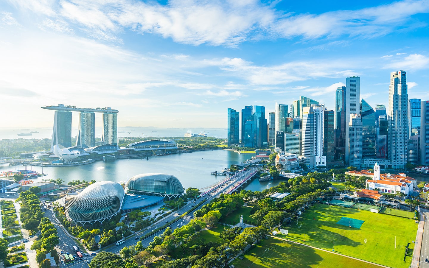 Singapore skyline