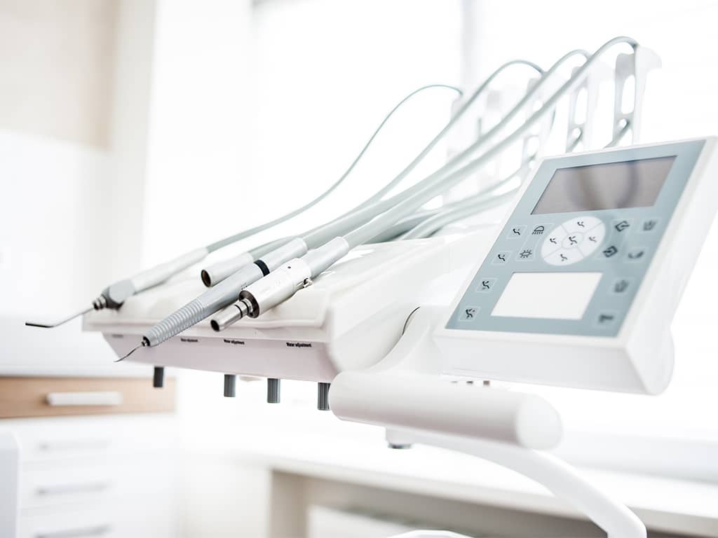 armoloy thin dense chrome plated dental devices ready for dental procedure