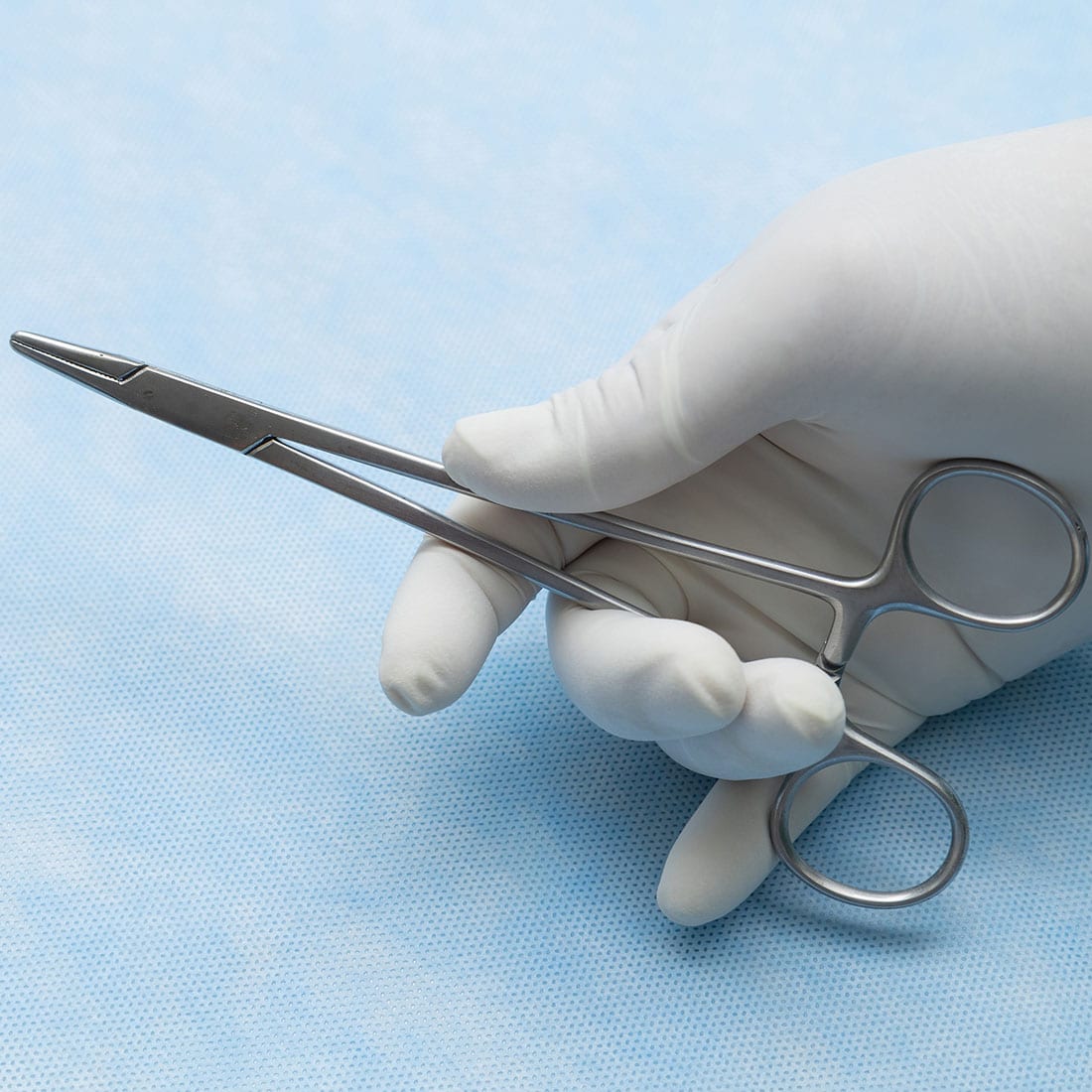 medical scissors thin dense chrome plated